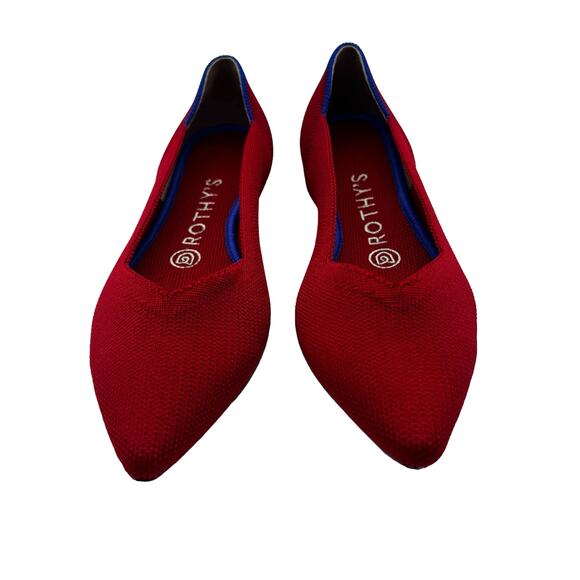 Rothy’s The Point in Chili Red Women’s Size 8.5 New‎ - Picture 4 of 9